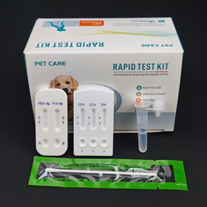 Teste rápido combinado de reagentes veterinários para leucemia felina FIV Ab e FELV Ag para gatos - Product Image 3
