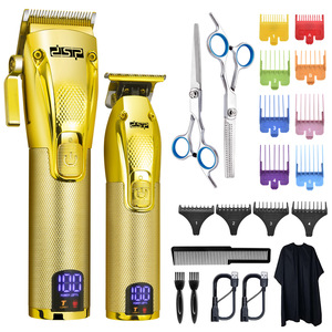 Cortadora de pelo eléctrica DSP, cuerpo metálico recargable, 2000mAh-4000mAh, para corte de pelo y recorte de barba para hombres - Product Image 2