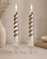 Bougies Pilier Parfumées Artistiques pour Halloween et Noël, Motifs Crâne, Serpent, Araignée, LED Scintillantes Sans Flamme, Écologiques et Sans Fumée