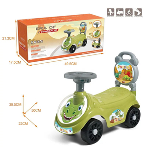 Baby Cartoon BB Steering Wheel Ride on <strong>Car</strong> With Music Kids Toy <strong>Cars</strong> - Product Image 4