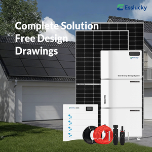 Système solaire 3 kW avec batterie portable pour cabane et extérieur - Product Image 4