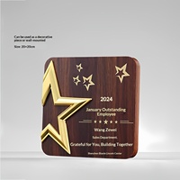 Médailles personnalisées gravées en bois et métal avec dorure/argenture, certificats imprimés UV, reconnaissance d'excellence d'équipe, anniversaire, remerciement