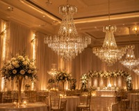 Lustre en cristal LED de luxe pour mariage, événements, salle de banquet, lampe suspendue au plafond, décorations, lustres de scène