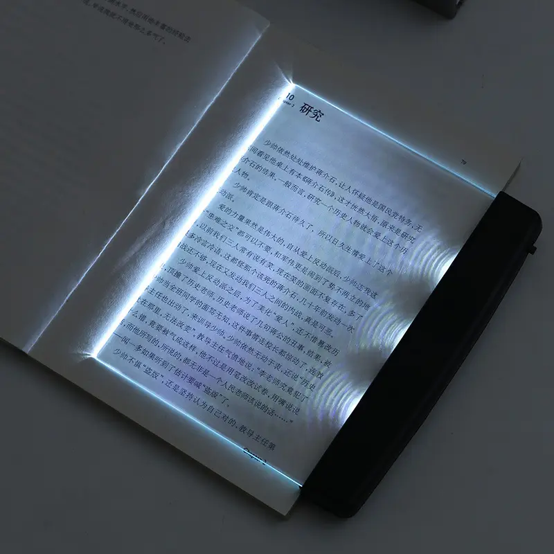 Lampu pelat baru LED kreatif Buku baca cahaya mata melindungi baterai lampu malam sekolah lampu baca alat tulis untuk siswa