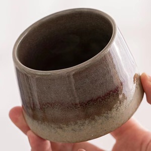 Tazas de cerámica de kung-fu retro creativas, tazas de té de cerámica gruesas japonesas hechas a mano, cambio de horno, 150ml - Product Image 2