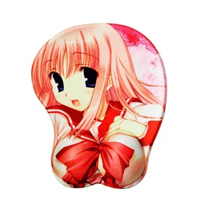 Alfombrilla <span class=keywords><strong>de</strong></span> Ratón <span class=keywords><strong>de</strong></span> Gel Personalizada con Diseño <span class=keywords><strong>de</strong></span> Anime Oppai, Pechos Grandes en 3D, Chica Sexy - Product Image 4
