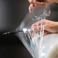 Rouleaux de film étirable pour palettes en nylon LLDPE Enya Soft, 20 microns, haute résistance à la traction, haute brillance, haute transparence, qualité machine, 500 mm