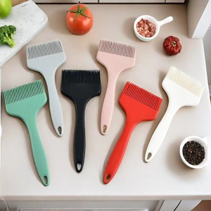 Brosse à huile en silicone, grande, résistante à la chaleur, sans poils, pour la cuisson, la pâtisserie, le barbecue - Product Image 2