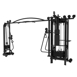 Équipement <span class=keywords><strong>de</strong></span> musculation commercial, machine à câbles multi-gym réglable à 5 stations, entraînement musculaire - Product Image 1
