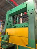 Tour CNC vertical à double colonne de 4 m, importé d'origine russe, à grande course d'usinage, modèle VTL, pour le tournage et le façonnage de disques de volant d'inertie lourds