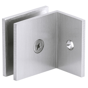 Clip de verre carré de porte de douche d'approvisionnement d'usine en forme de L - Product Image 1