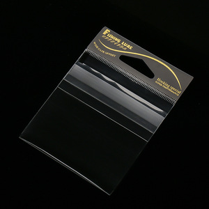 Sacs autocollants en OPP imprimés sur mesure, étui pour téléphone portable, <span class=keywords><strong>emballage</strong></span> <span class=keywords><strong>transparent</strong></span> en OPP avec logo, plastique - Product Image 2
