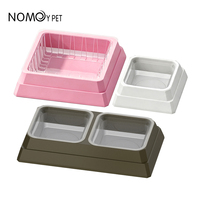 NOMOY PET reptile accessoires pratique et simple en plastique baignoire reptile bol mangeoire alimentaire eau plat