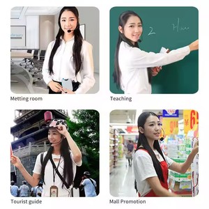 Biểu Tượng Tùy Chỉnh 10W Xách Tay Mini Có Dây Tai Nghe Microphone Khuếch Đại Nhựa <span class=keywords><strong>Echo</strong></span> FM Giáo Viên Cá Nhân Bằng Giọng Nói Khuếch Đại Cho Giảng Dạy - Product Image 5