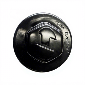 Cache-moyeu <span class=keywords><strong>de</strong></span> <span class=keywords><strong>roue</strong></span> en acier personnalisé 81.44312.0009 pour camions, chariots élévateurs et véhicules Vo-lvo Howo - Product Image 1
