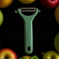 Comfortabele Smart Ergonomische Handgreep Handmatige Multifunctionele Duurzame Roestvrijstalen Metalen Ecologische 15CM Groente- en Fruit Schilmes