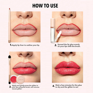 Kit de Brillo Labial Lip Dazzler, Brillo Labial de Larga Duración, Sexy, Super Resistente, No Pegajoso, Kit de Brillo Labial Líquido Brillante - Product Image 6