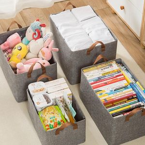 Hot Seller Large Capacity Cotton Clothes Organizer Durable Eco-Friendly Collapsible Storage <b>Basket</b> for <b>Shelves</b> - Product Image 4