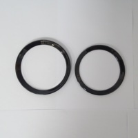 Accessoires décoratifs de voiture Emblème pour BMW 3 4 Series for Front Rear Badge Ring Frame Cover Case Logo Surrounding Ring 82 & 74 mm