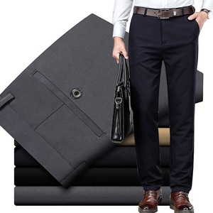 Chinos style sport décontracté intelligent printemps/automne pantalons décontractés pour hommes pantalons décontractés pour hommes d'affaires coupe ajustée - Product Image 1