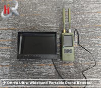 Analizador de Espectro RF Portátil de Banda Ultra Ancha QH-F8, Equipo de Prueba de Señales RF de Mano