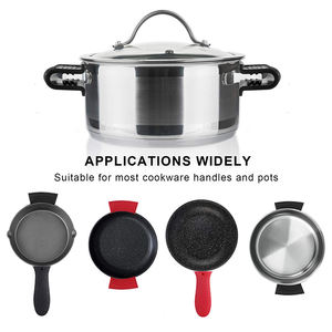 Poignée <span class=keywords><strong>en</strong></span> silicone antidérapante protectrice contre la chaleur pour les poêles <span class=keywords><strong>en</strong></span> <span class=keywords><strong>fonte</strong></span> <span class=keywords><strong>Lodge</strong></span> - Product Image 6