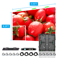 Écran LED de location P2.976 500x1000mm léger en aluminium moulé sous pression pour scène intérieure, idéal pour mariages, conférences et événements