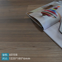 Fabrik preis Neu 8mm HDF Laminat SPC Holzboden Click Lock Modernes Design Rutsch fest und verschleiß fest für Hotels