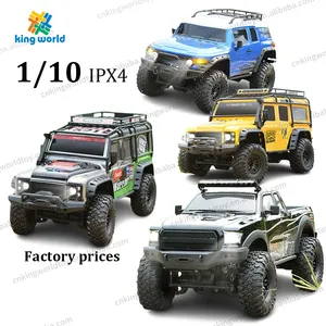 Offre Spéciale 1/10 15 KM/H 4WD ZP1005 ZP1007 IPX4 voitures Rc étanches avec lumières pour adultes à grande vitesse hors route RC camion voiture