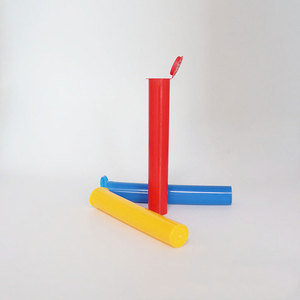 Tubo de Plástico Transparente de Alta Calidad para Accesorios de Fumar, con Tapa a Presión, a Prueba de Niños y Olores, de PP - Product Image 1