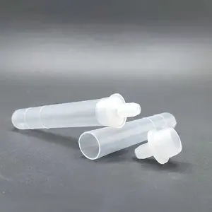 Medical Disposable LDPE Plastic Sample Collection Lab Bottle Cryovial 1ml 3ml 5ml Cylinder Test Tube