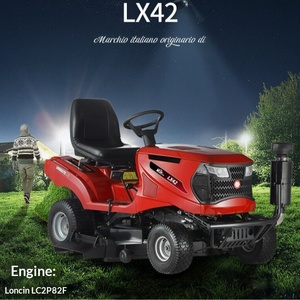 Tondeuse autoportée XDC entièrement automatique avec ramassage arrière de l'herbe, pour grandes surfaces, idéale pour cours et vergers, garantie un an - Product Image 1