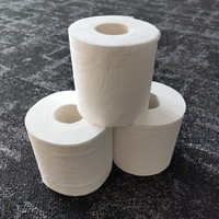 Rouleau de papier toilette en vrac écologique 50 pièces, Jumbo, doux, en pâte de bois vierge, mouchoirs avec noyau