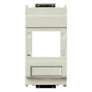 อะแดปเตอร์ R&M RJ45 สีขาว ความยาว 2.5 นิ้ว ความสูง 2.1 นิ้ว ตัวเชื่อมต่อเครือข่าย - Product Image 1