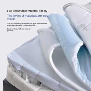 מזרן בגודל מלא OEM/ODM, מזרן קפיצים מבודדים בסגנון מלון, מראה יוקרתי, לטקס וספוג זיכרון - Product Image 3