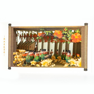 Bức tranh cổ điển 3D khắc máy tính xách tay-notepad xé sáng tạo, quà tặng văn hóa sang trọng & Tạp Chí nghệ thuật - Product Image 5