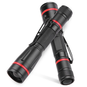 ไฟฉาย LED ขนาดเล็ก ใช้แบตเตอรี่ AAA ไฟส่องแบบปากกา กำลังสูง XPE แสงสีขาว สำหรับใช้งานกลางแจ้ง - Product Image 3