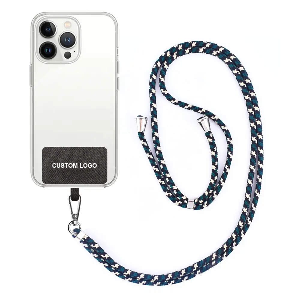 Universal Phone Lanyard Multiple Color Mobile Phone Strap with Customized Connect Tab