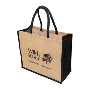 Bolsas de compras Juco impresas personalizadas - Product Image 6