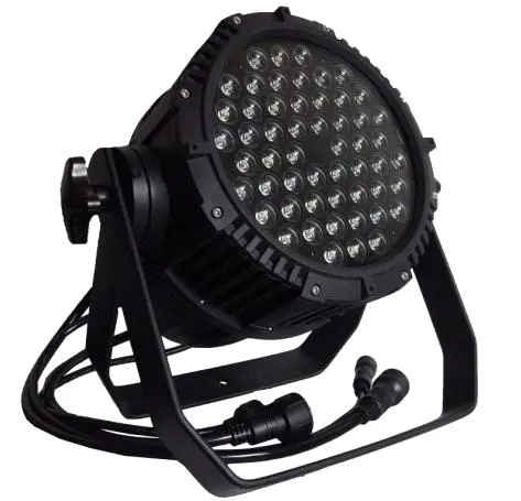 ホット販売ステージウェディングショー防水パー缶Ledパー照明ビームライト512dmx 54*3w rgbw Ledパーアップライター