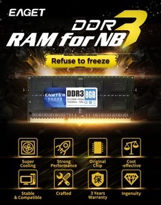 Eaget PC RAM RGB Bộ nhớ 4GB 8GB 16GB 1600MHz Memoria máy tính xách tay/máy tính cho PC trò chơi đen huyền thoại Wukong <span class=keywords><strong>DDR3</strong></span> DDR4 RAM P20/p20pro - Product Image 2