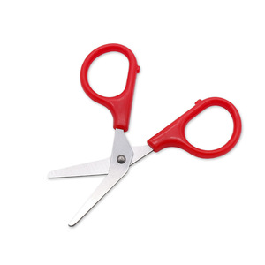 Ciseaux à gaze en acier inoxydable, forme coudée rouge, multi-usages, usage domestique 0060 - Product Image 2