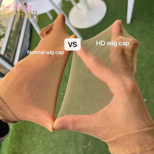Venta al por mayor transpirable HD encaje peluca gorras piel como transparente fino peluca gorras para peluca - Product Image 2