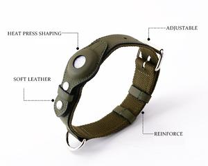 <span class=keywords><strong>Collar</strong></span> de perro antipérdida con soporte de Airtag de Apple <span class=keywords><strong>Collar</strong></span> de gato de cuero PU ajustable - Product Image 3
