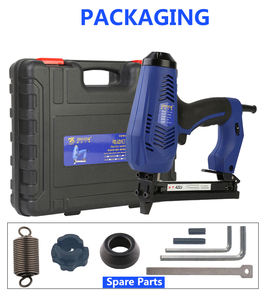 Pistola de Clavos Eléctrica Industrial XINYI 422J, Ajustable para Tapicería de Sofás, Grapas y Clavos en Forma de U, Capacidad de 100 P/M - Product Image 6