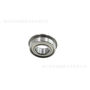 Roulement à billes à gorge profonde miniature de précision U-Micro 6x12-13.6x4mm MF126ZZ, roulement à bride scellé, simple rangée, en acier chromé, métrique - Product Image 3
