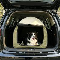 Premium Großes Haustierbett Halbgeschlossenes Hundehaus Geräumiges Katzenzelt Wasserdicht Abwischbares Design für Innen- und Außenbereich Ganzjährig Nutzbar
