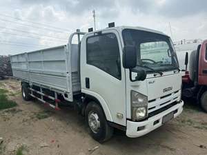 Camions de fret diesel I-su-zu 4x2 d'occasion à vendre Camion de fret I-su-zu Norme d'émission <span class=keywords><strong>Euro</strong></span> 4 Camion de fret 6-8 tonnes Camion lourd - Product Image 3