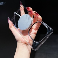 Fundas Protectoras para Teléfono Móvil iQOO 13, a Prueba de Golpes, Anti-Caídas, Magnéticas, Transparentes, con Protección de Lente de PC, Protección Completa de 360 Grados, a Prueba de Polvo