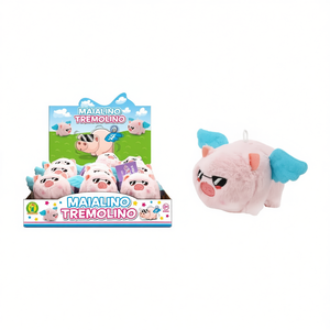 Peluche Maialino Tremolino de 11 cm con cola móvil para niños mayores de 3 años - Product Image 2